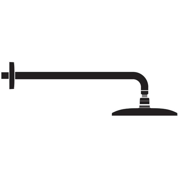 Hansgrohe Raindance E Overhead Shower 360 1Jet Ecosmart with Shower Arm - Chrome - Unbeatable Bathrooms