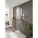 Hansgrohe Raindance E Showerpipe 360 1Jet Ecosmart with Thermostatic Shower Mixer - Unbeatable Bathrooms