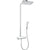 Hansgrohe Raindance E Showerpipe 360 1Jet Ecosmart with Thermostatic Shower Mixer - Unbeatable Bathrooms
