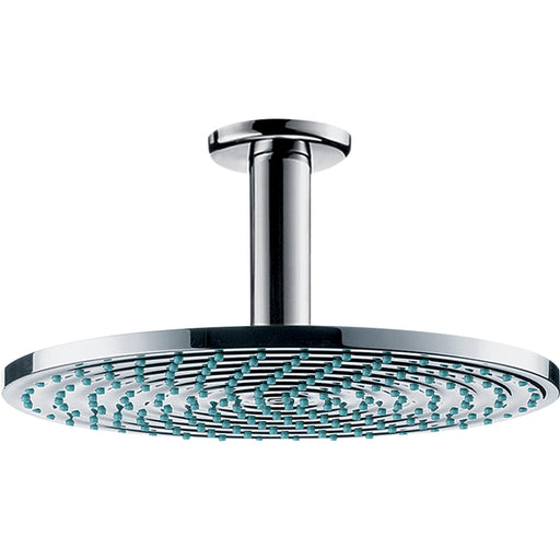 Hansgrohe Raindance S Overhead Shower 240 1Jet Ecosmart with Ceiling Connector - Chrome - Unbeatable Bathrooms