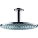 Hansgrohe Raindance S Overhead Shower 240 1Jet Ecosmart with Ceiling Connector - Chrome - Unbeatable Bathrooms