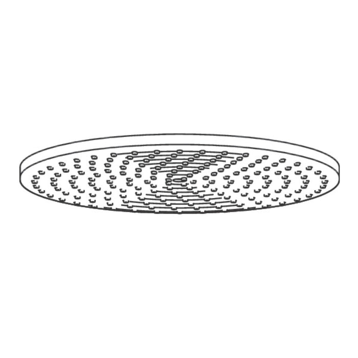 Hansgrohe Raindance S Overhead Shower 240 1Jet Powderrain Ecosmart+ - Unbeatable Bathrooms