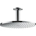 Hansgrohe Raindance S Overhead Shower 240 1Jet Powderrain with Ceiling Connector - Chrome - Unbeatable Bathrooms