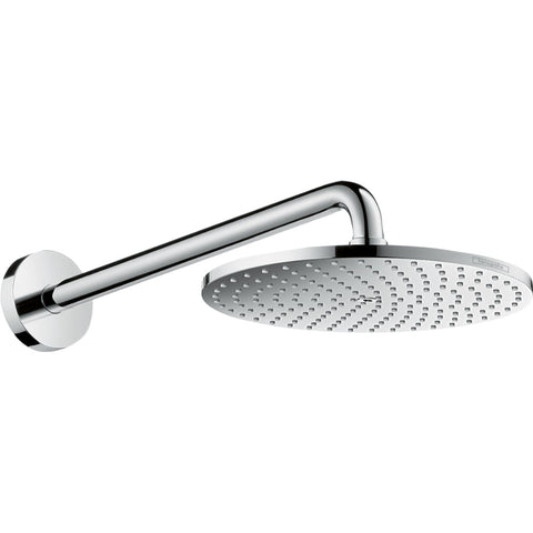 Hansgrohe Raindance S Overhead Shower 240 1Jet Powderrain with Shower Arm - Chrome - Unbeatable Bathrooms