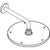 Hansgrohe Raindance S Overhead Shower 300 1Jet Ecosmart with Shower Arm - Chrome - Unbeatable Bathrooms