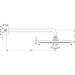 Hansgrohe Raindance S Overhead Shower 300 1Jet with Shower Arm 46 cm - Chrome - Unbeatable Bathrooms