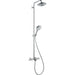 Hansgrohe Raindance S Showerpipe 240 1Jet with Thermostatic Bath Mixer - Chrome - Unbeatable Bathrooms