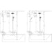 Hansgrohe Raindance S Showerpipe 240 1Jet with Thermostatic Bath Mixer - Chrome - Unbeatable Bathrooms
