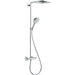 Hansgrohe Raindance S Showerpipe 300 1Jet with Thermostatic Shower Mixer - Chrome - Unbeatable Bathrooms