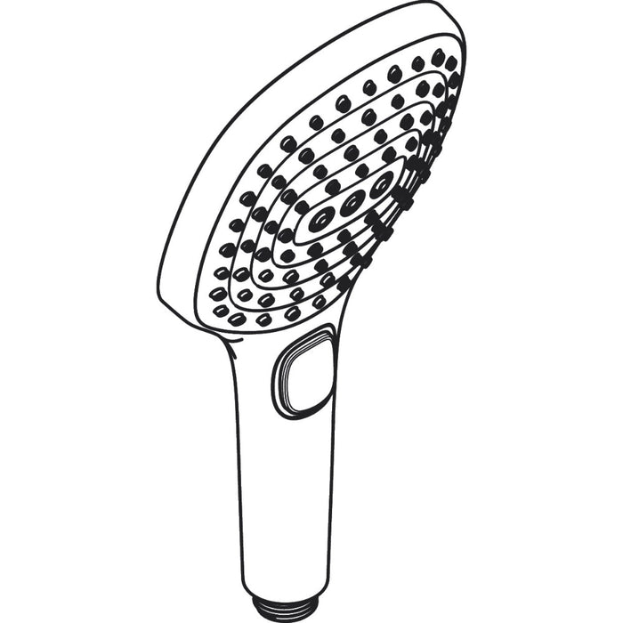 Hansgrohe Raindance Select E Hand Shower 120 3Jet Powderrain Ecosmart+ - Unbeatable Bathrooms