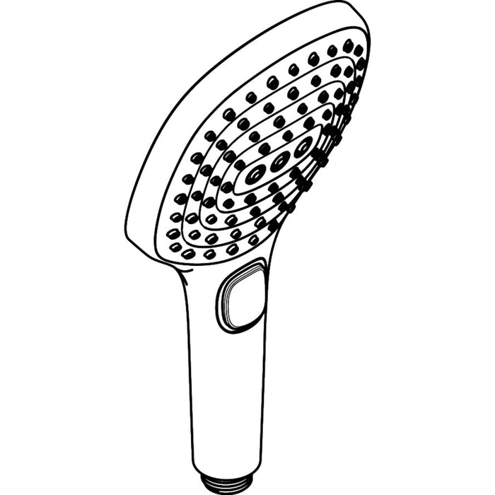 Hansgrohe Raindance Select E Hand Shower 120 3Jet Powderrain Ecosmart - Unbeatable Bathrooms