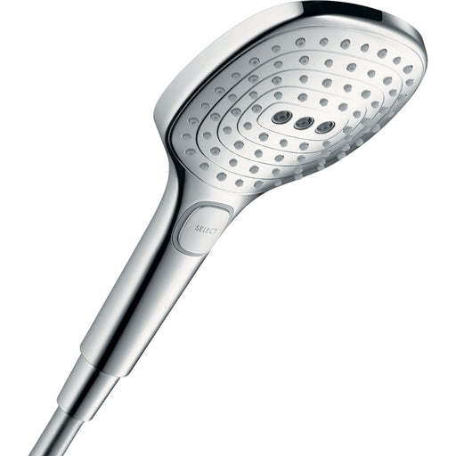 Hansgrohe Raindance Select E Hand Shower 120 3Jet Powderrain Ecosmart+ - Unbeatable Bathrooms