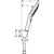 Hansgrohe Raindance Select E Shower Holder Set 120 3Jet with Shower Hose 160 cm - Unbeatable Bathrooms
