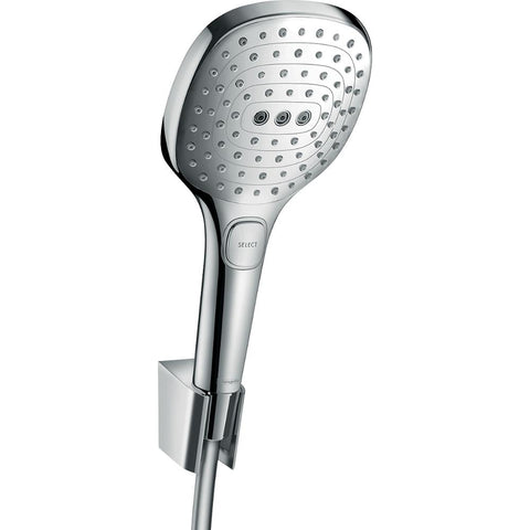 Hansgrohe Raindance Select E Shower Holder Set 120 3Jet with Shower Hose 160 cm - Unbeatable Bathrooms