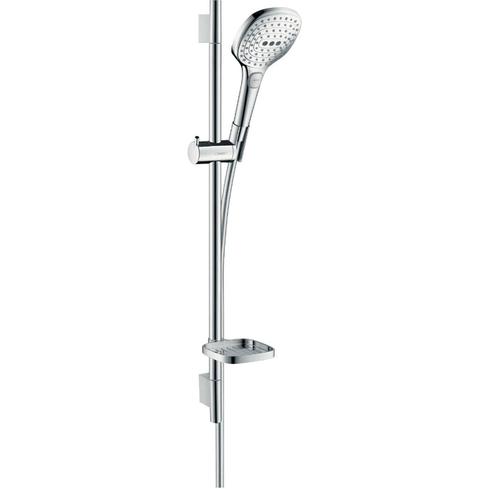 Hansgrohe Raindance Select E Shower Set 120 3Jet with Shower Rail 65 cm and Soap Dish - Unbeatable Bathrooms