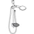 Hansgrohe Raindance Select S Shower Set 120 3Jet Ecosmart with Shower Rail 90 cm and Soap Dish - Chrome - Unbeatable Bathrooms