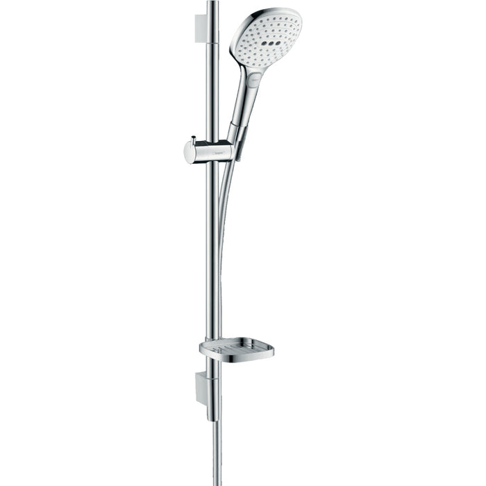 Hansgrohe Raindance Select E Shower Set 120 3Jet with Shower Rail 65 cm and Soap Dish - Unbeatable Bathrooms