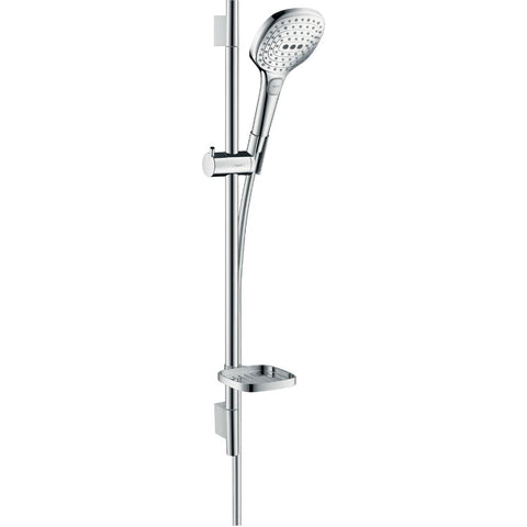 Hansgrohe Raindance Select E Shower Set 120 3Jet with Shower Rail 65 cm and Soap Dish - Unbeatable Bathrooms