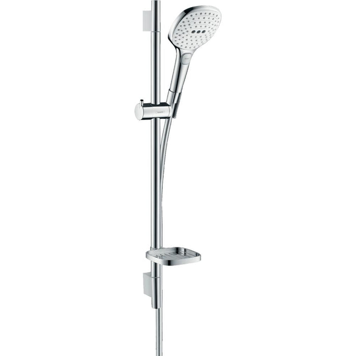 Hansgrohe Raindance Select E Shower Set 120 3Jet with Shower Rail 65 cm and Soap Dish - Unbeatable Bathrooms