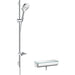 Hansgrohe Raindance Select E Shower System 120 3Jet with Ecostat Select Thermostatic Mixer and Shower Rail 90 cm - Unbeatable Bathrooms