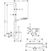 Hansgrohe Raindance Select E Shower System 120 3Jet with Ecostat Select Thermostatic Mixer and Shower Rail 90 cm - Unbeatable Bathrooms