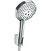 Hansgrohe Raindance Select S Shower Holder Set 120 3Jet Powderrain with Shower Hose 160 cm - Chrome - Unbeatable Bathrooms