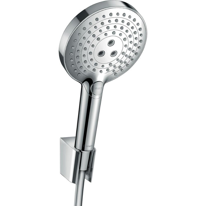 Hansgrohe Raindance Select S Shower Holder Set 120 3Jet with Shower Hose 160 cm - Unbeatable Bathrooms