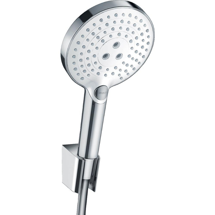 Hansgrohe Raindance Select S Shower Holder Set 120 3Jet with Shower Hose 160 cm - Unbeatable Bathrooms