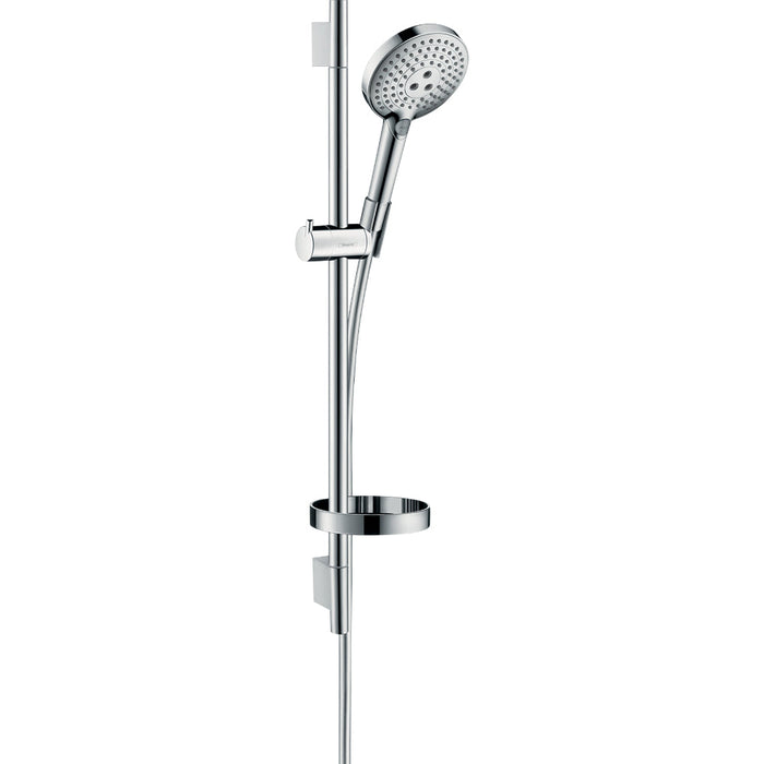 Hansgrohe Raindance Select S Shower Set 120 3Jet with Shower Rail 65 cm and Soap Dish - Unbeatable Bathrooms