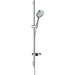 Hansgrohe Raindance Select S Shower Set 120 3Jet Ecosmart with Shower Rail 90 cm and Soap Dish - Chrome - Unbeatable Bathrooms