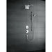 Hansgrohe Raindance Select S Shower Set 120 3Jet Ecosmart with Shower Rail 90 cm and Soap Dish - Chrome - Unbeatable Bathrooms
