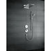 Hansgrohe Raindance Select S Shower Set 120 3Jet Ecosmart with Shower Rail 90 cm and Soap Dish - Chrome - Unbeatable Bathrooms