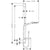 Hansgrohe Raindance Select S Shower Set 120 3Jet Ecosmart with Shower Rail 90 cm and Soap Dish - Chrome - Unbeatable Bathrooms
