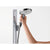 Hansgrohe Raindance Select S Shower Set 120 3Jet with Shower Bar 150 cm and Shelves - Chrome - Unbeatable Bathrooms