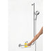 Hansgrohe Raindance Select S Shower Set 120 3Jet with Shower Rail 110 cm Right - Chrome - Unbeatable Bathrooms