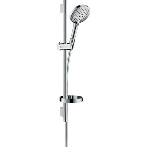 Hansgrohe Raindance Select S Shower Set 120 3Jet with Shower Rail 65 cm and Soap Dish - Unbeatable Bathrooms