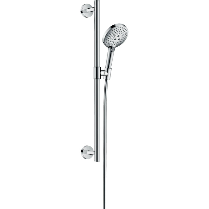 Hansgrohe Raindance Select S Shower Set 120 3Jet with Shower Rail 65 cm - Chrome - Unbeatable Bathrooms