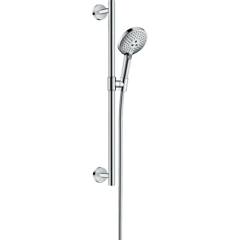 Hansgrohe Raindance Select S Shower Set 120 3Jet with Shower Rail 65 cm - Chrome - Unbeatable Bathrooms