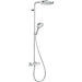 Hansgrohe Raindance Select S Showerpipe 240 1Jet Powderrain with Thermostatic Shower Mixer - Unbeatable Bathrooms