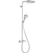 Hansgrohe Raindance S Showerpipe 240 1Jet Powderrain Ecosmart+ with Thermostat - Unbeatable Bathrooms
