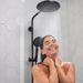 Hansgrohe Raindance Select S Showerpipe 240 1Jet Powderrain with Thermostatic Shower Mixer - Unbeatable Bathrooms