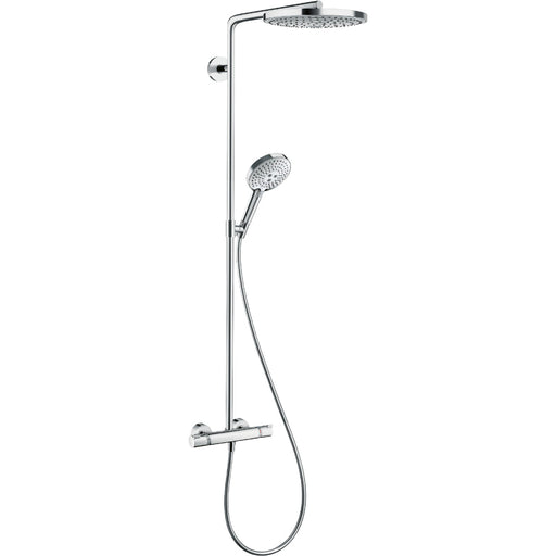 Hansgrohe Raindance Select S Showerpipe 240 2Jet with Thermostatic Shower Mixer - Unbeatable Bathrooms