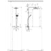 Hansgrohe Raindance Select S Showerpipe 240 2Jet with Thermostatic Shower Mixer - Unbeatable Bathrooms