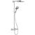 Hansgrohe Raindance Showerpipe 240 1Jet Ecosmart with Thermostatic Shower Mixer - Chrome - Unbeatable Bathrooms