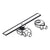 Hansgrohe Raindrain Allround Complete Set 700 Shower Drain and Installation Set For Standard/Flat Installation - Brushed Stainless Steel - Unbeatable Bathrooms