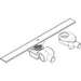 Hansgrohe Raindrain Allround Complete Set 800 Shower Drain and Installation Set For Standard/Flat Installation - Brushed Stainless Steel - Unbeatable Bathrooms