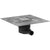 Hansgrohe Raindrain Brilliance Complete Set Point Drain 100/100 Tileable Rear Cover - Unbeatable Bathrooms