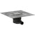 Hansgrohe Raindrain Brilliance Complete Set Point Drain 100/100 Tileable Rear Cover - Unbeatable Bathrooms