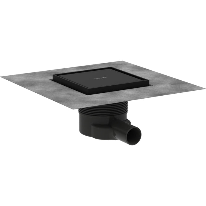 Hansgrohe Raindrain Brilliance Complete Set Point Drain 150/150 Tileable Rear Cover - Unbeatable Bathrooms