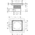 Hansgrohe Raindrain Brilliance Complete Set Point Drain 150/150 Tileable Rear Cover - Unbeatable Bathrooms